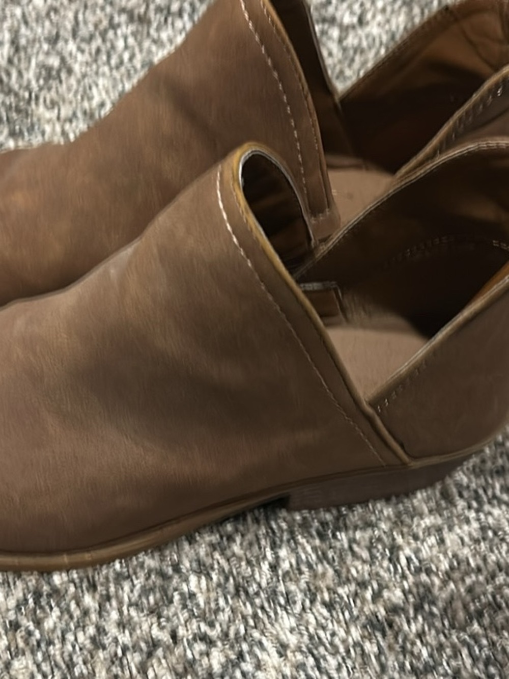 Classic Brown Slip-On Bootie
